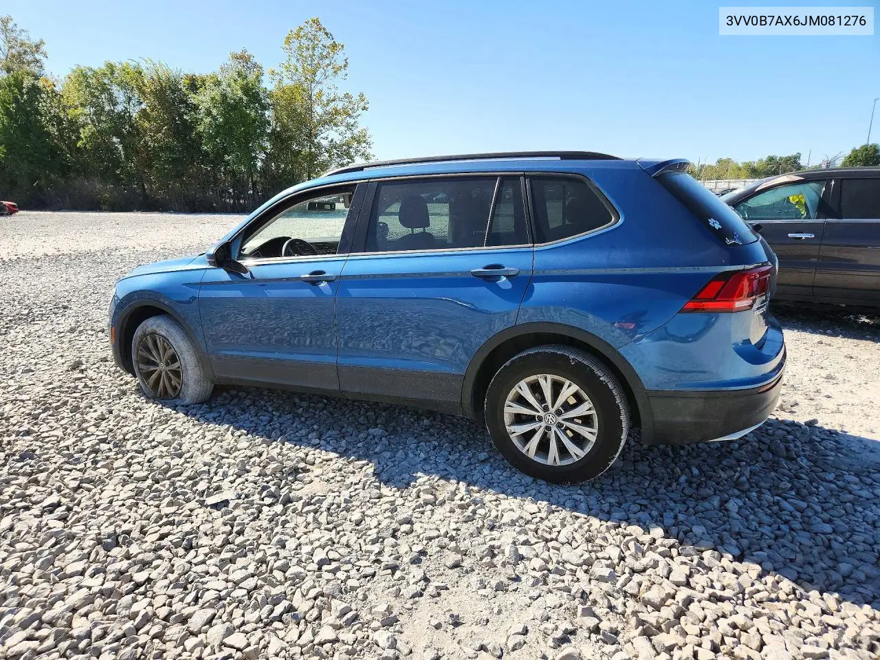 2018 VOLKSWAGEN TIGUAN VIN 3VV0B7AX6JM081276 — фото 2