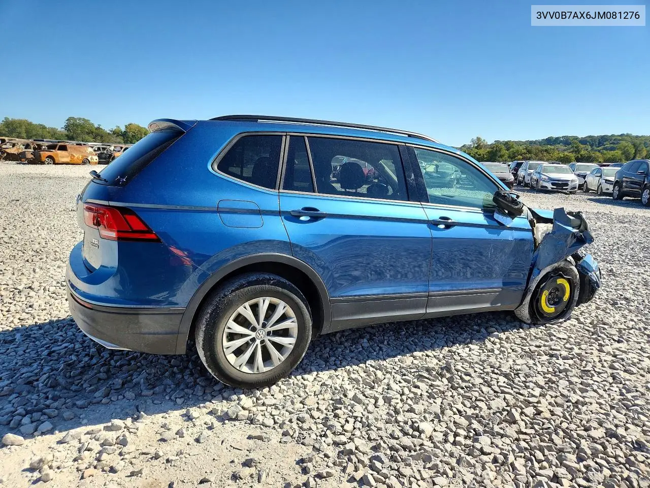 2018 VOLKSWAGEN TIGUAN VIN 3VV0B7AX6JM081276 — фото 3