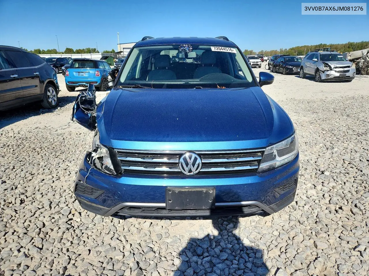 2018 VOLKSWAGEN TIGUAN VIN 3VV0B7AX6JM081276 — фото 5