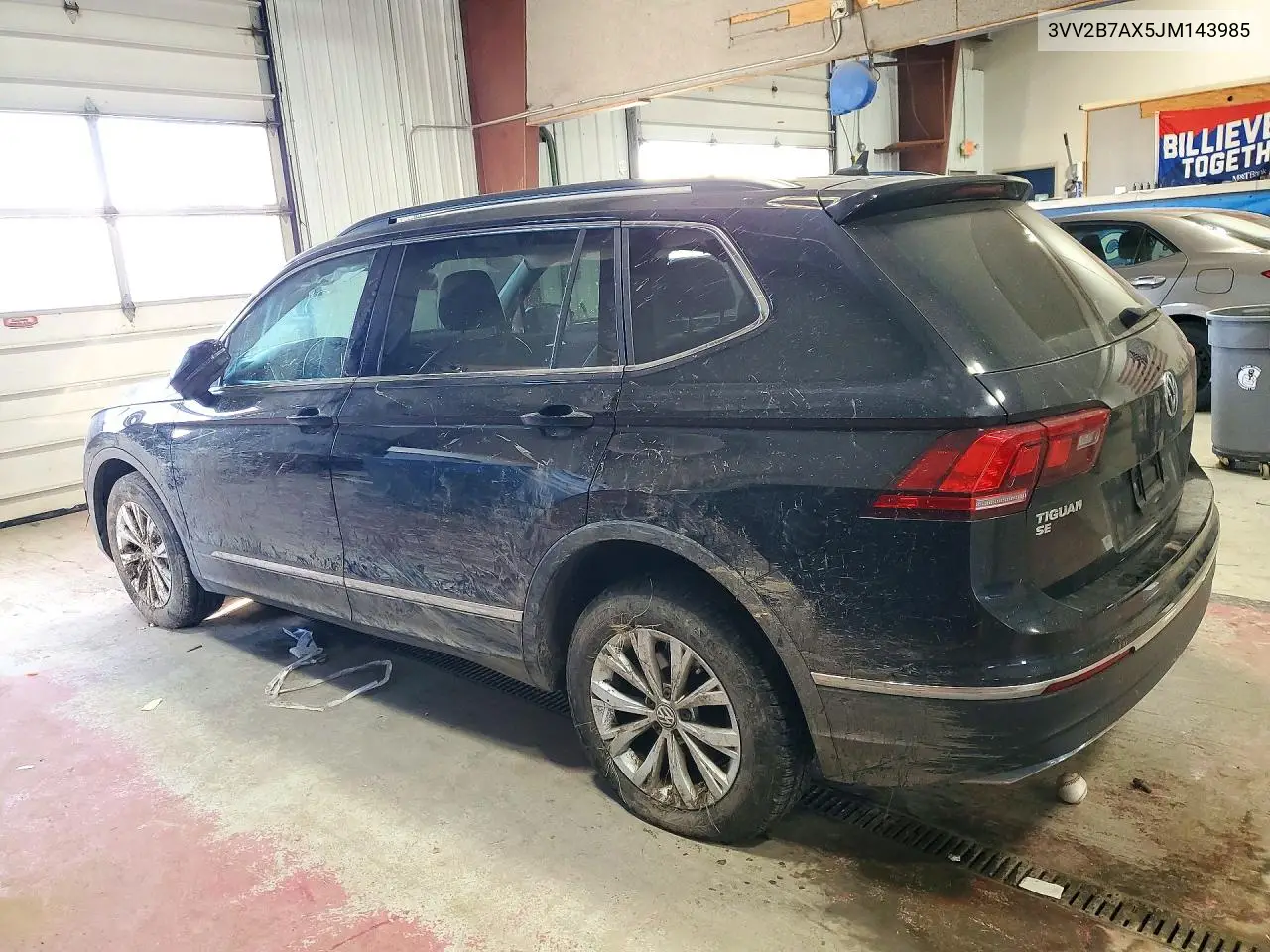 2018 VOLKSWAGEN TIGUAN VIN 3VV2B7AX5JM143985 — фото 2