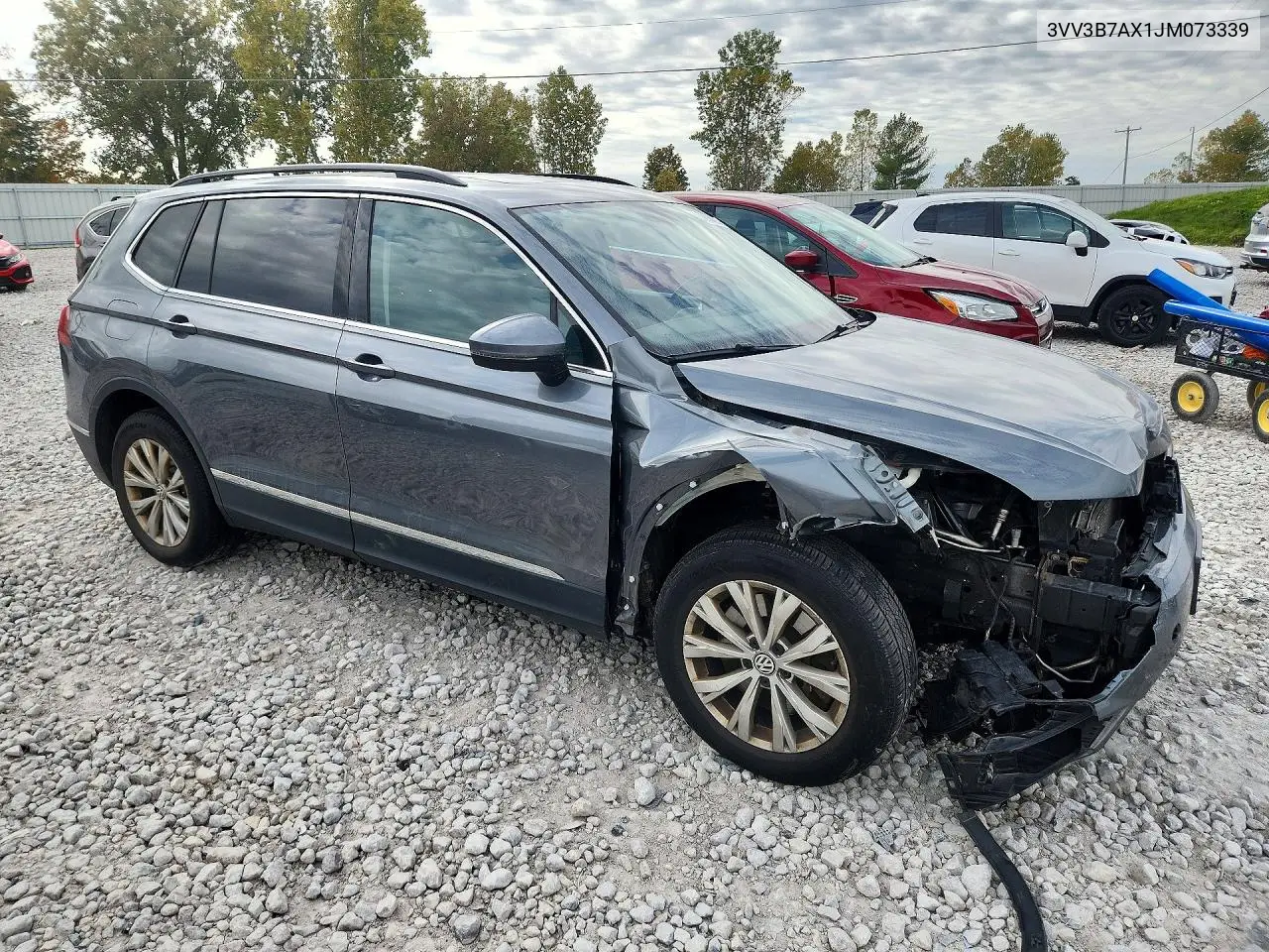 2018 VOLKSWAGEN TIGUAN VIN 3VV3B7AX1JM073339 — фото 4