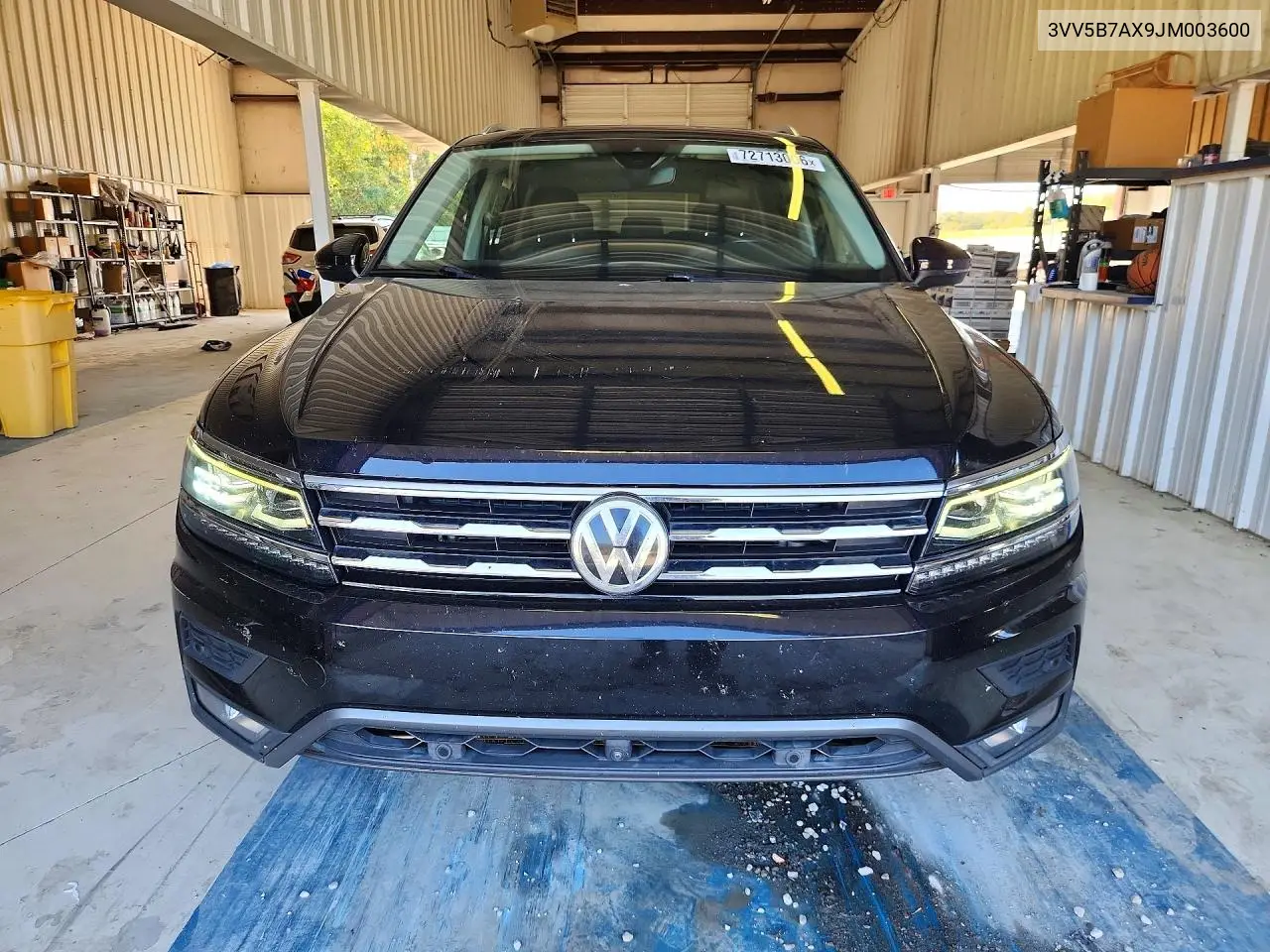 2018 VOLKSWAGEN TIGUAN VIN 3VV5B7AX9JM003600 — фото 5