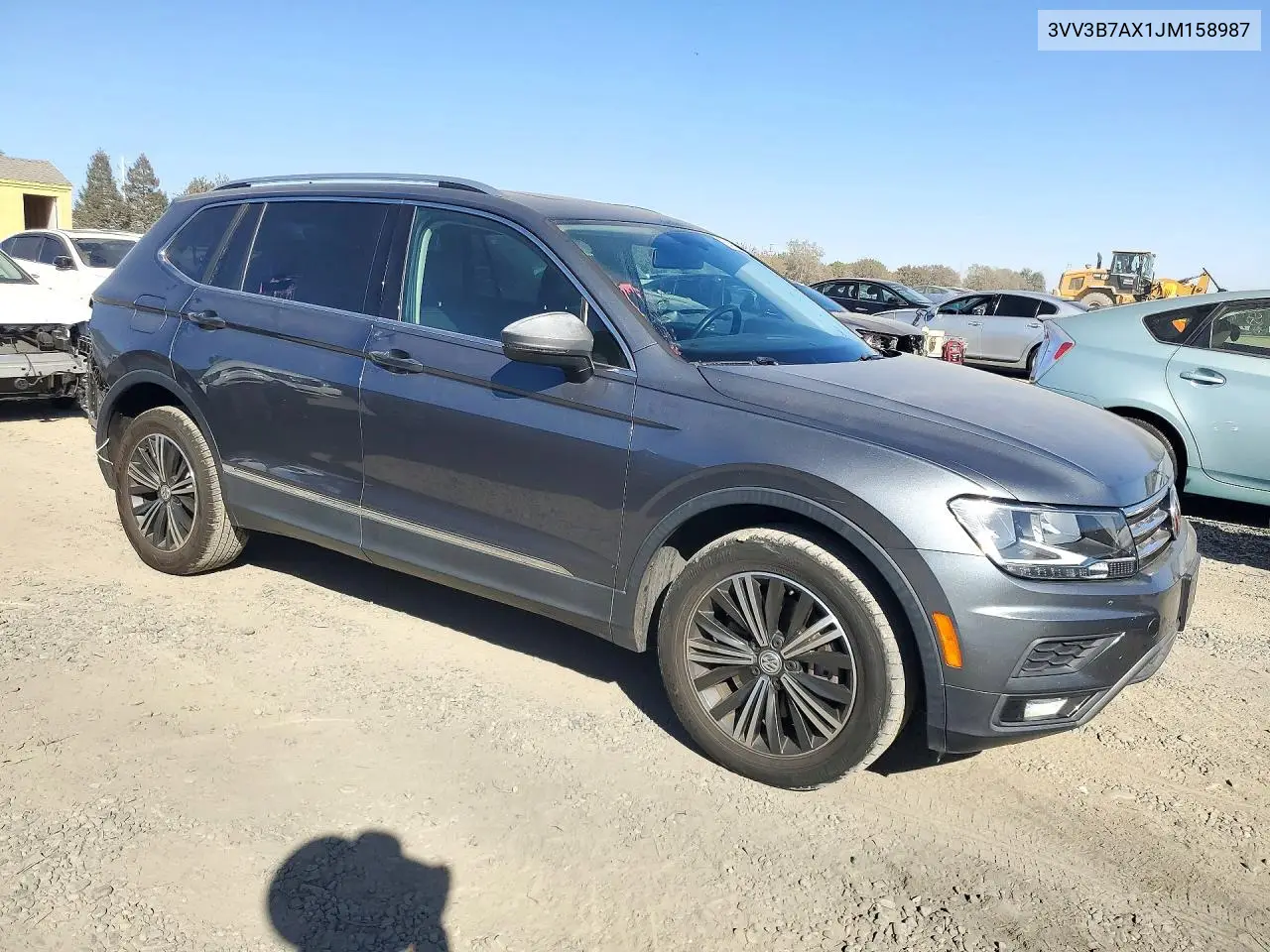 2018 VOLKSWAGEN TIGUAN VIN 3VV3B7AX1JM158987 — фото 4