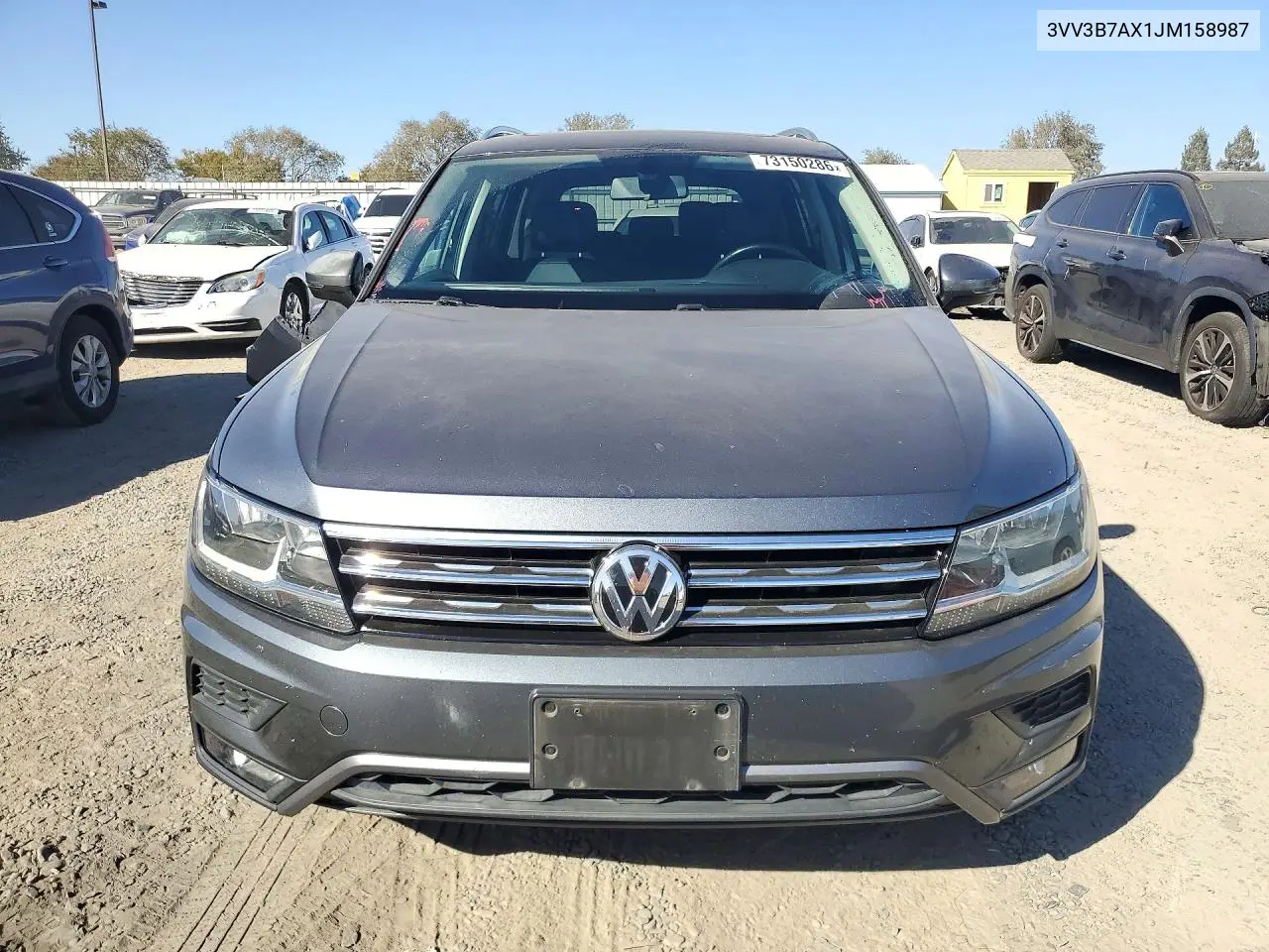 2018 VOLKSWAGEN TIGUAN VIN 3VV3B7AX1JM158987 — фото 5