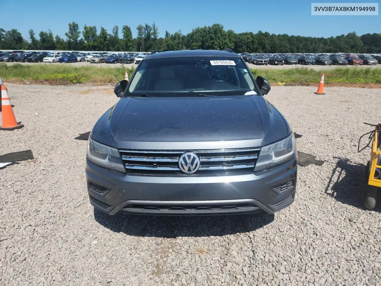 2019 VOLKSWAGEN TIGUAN VIN 3VV3B7AX8KM194998 — фото 5