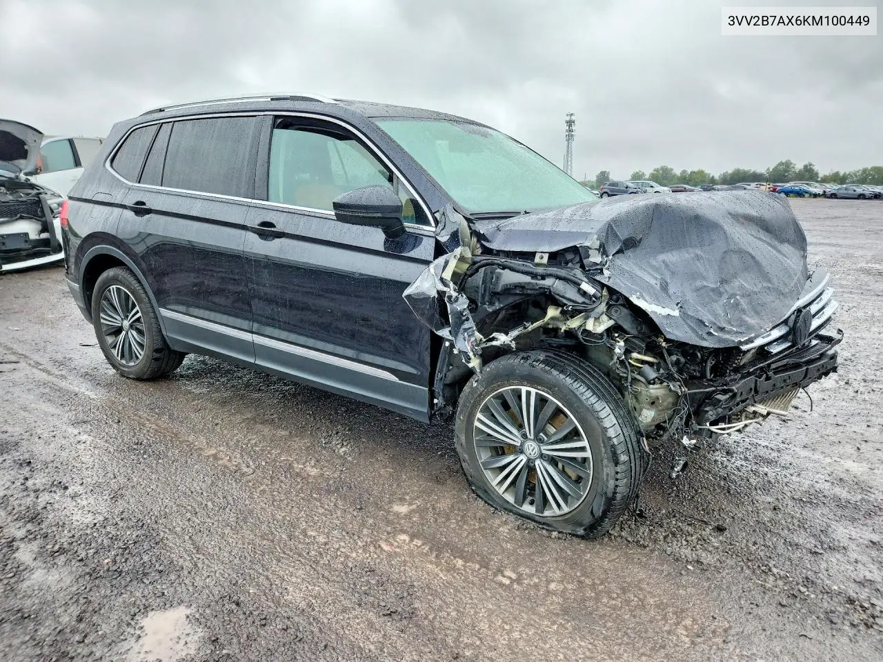 2019 VOLKSWAGEN TIGUAN VIN 3VV2B7AX6KM100449 — фото 4