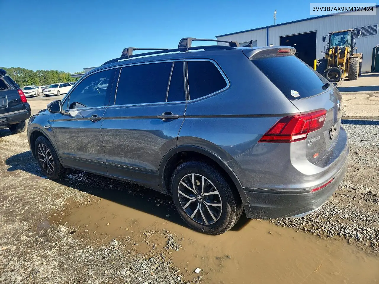 2019 VOLKSWAGEN TIGUAN VIN 3VV3B7AX9KM127424 — фото 2