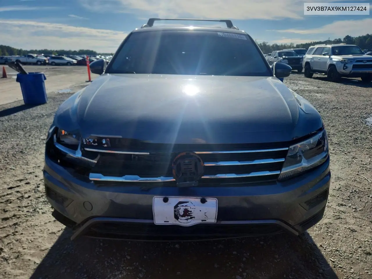 2019 VOLKSWAGEN TIGUAN VIN 3VV3B7AX9KM127424 — фото 5