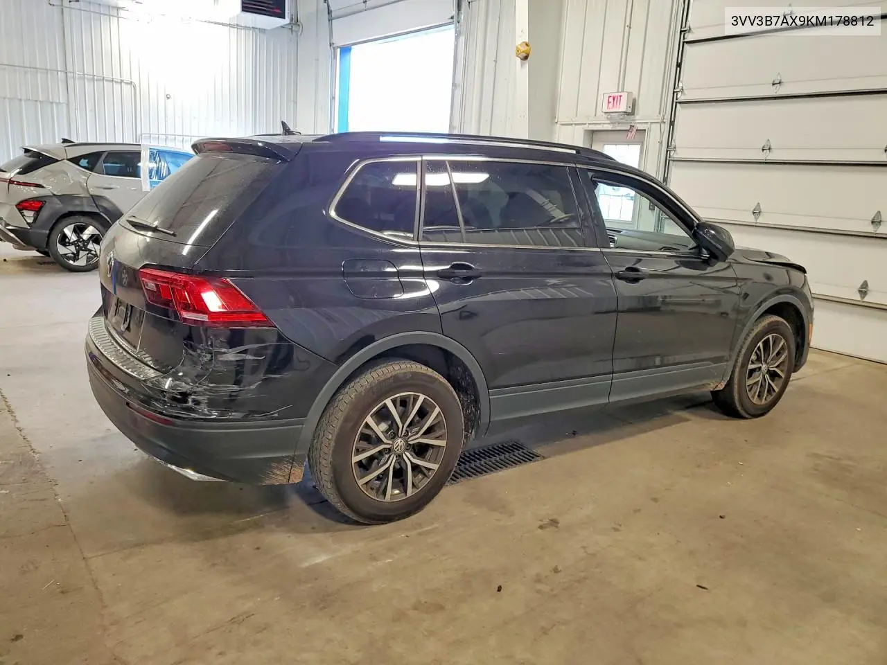2019 VOLKSWAGEN TIGUAN VIN 3VV3B7AX9KM178812 — фото 3