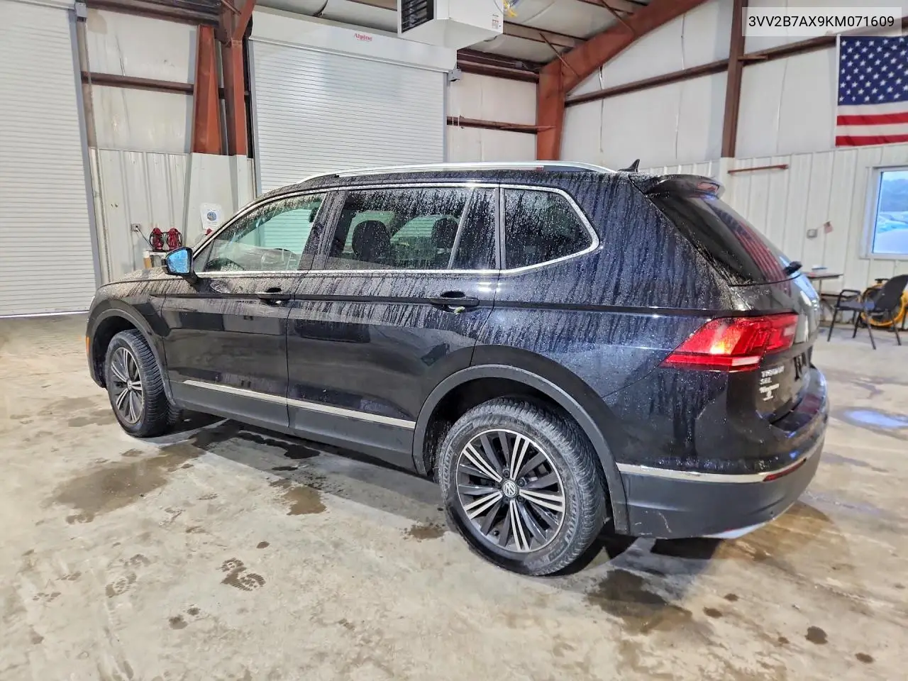 2019 VOLKSWAGEN TIGUAN VIN 3VV2B7AX9KM071609 — фото 2