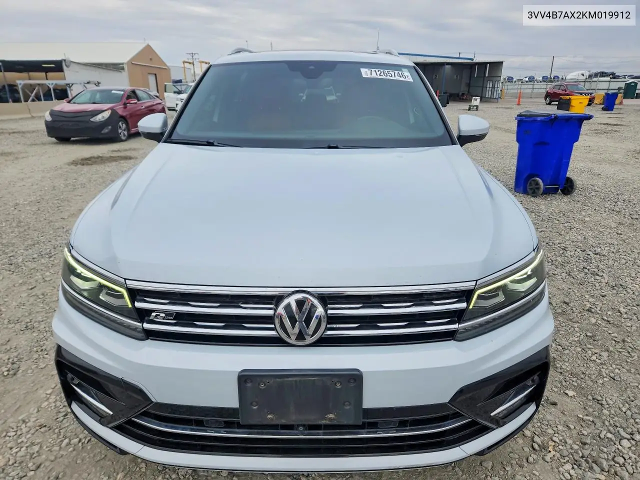 2019 VOLKSWAGEN TIGUAN VIN 3VV4B7AX2KM019912 — фото 5
