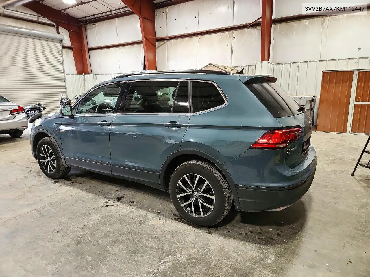 2019 VOLKSWAGEN TIGUAN VIN 3VV2B7AX7KM112447 — фото 2