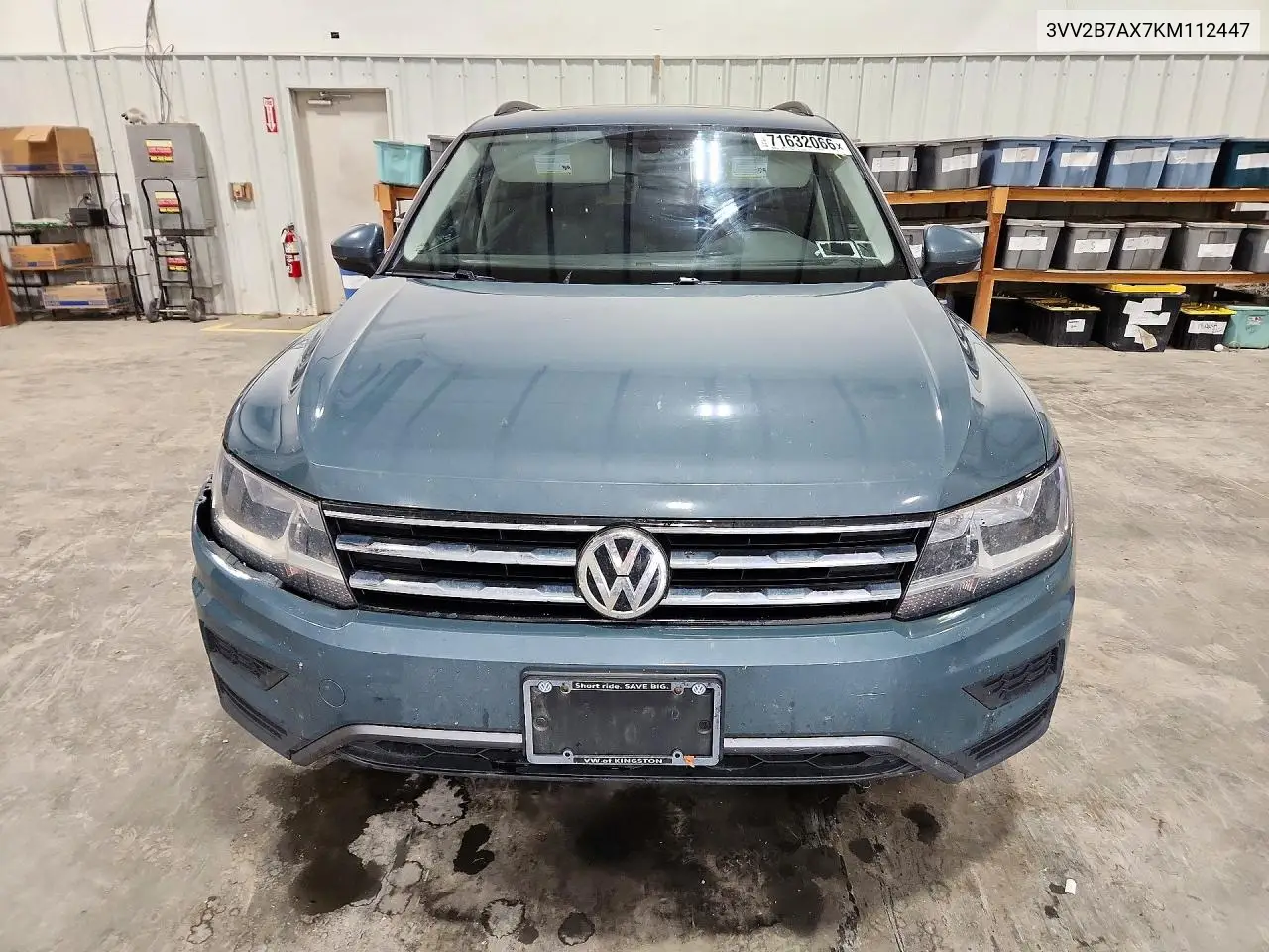 2019 VOLKSWAGEN TIGUAN VIN 3VV2B7AX7KM112447 — фото 5