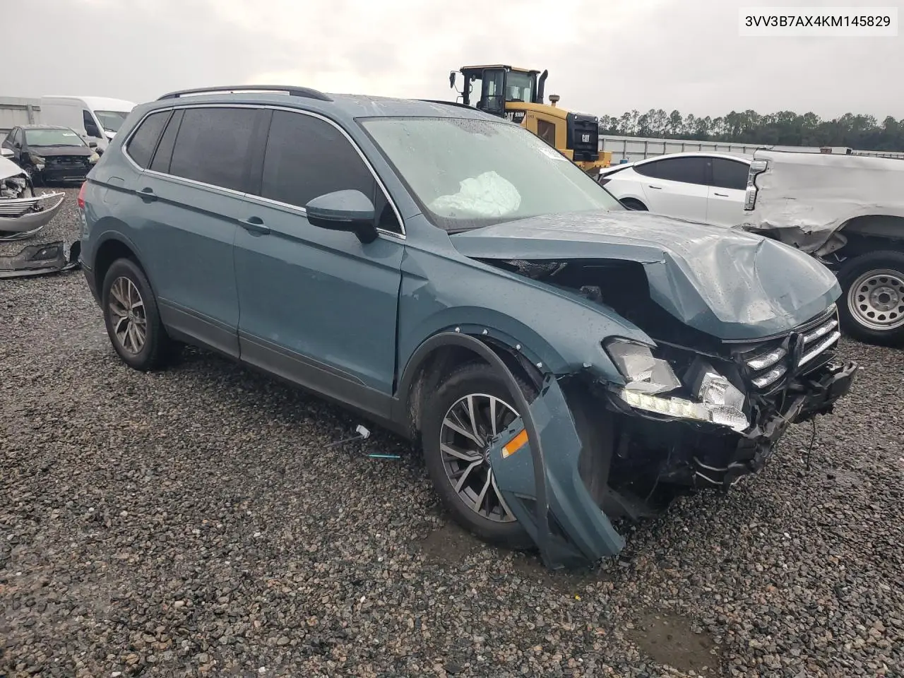 2019 VOLKSWAGEN TIGUAN VIN 3VV3B7AX4KM145829 — фото 4