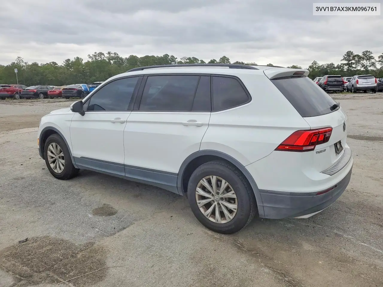 2019 VOLKSWAGEN TIGUAN VIN 3VV1B7AX3KM096761 — фото 2