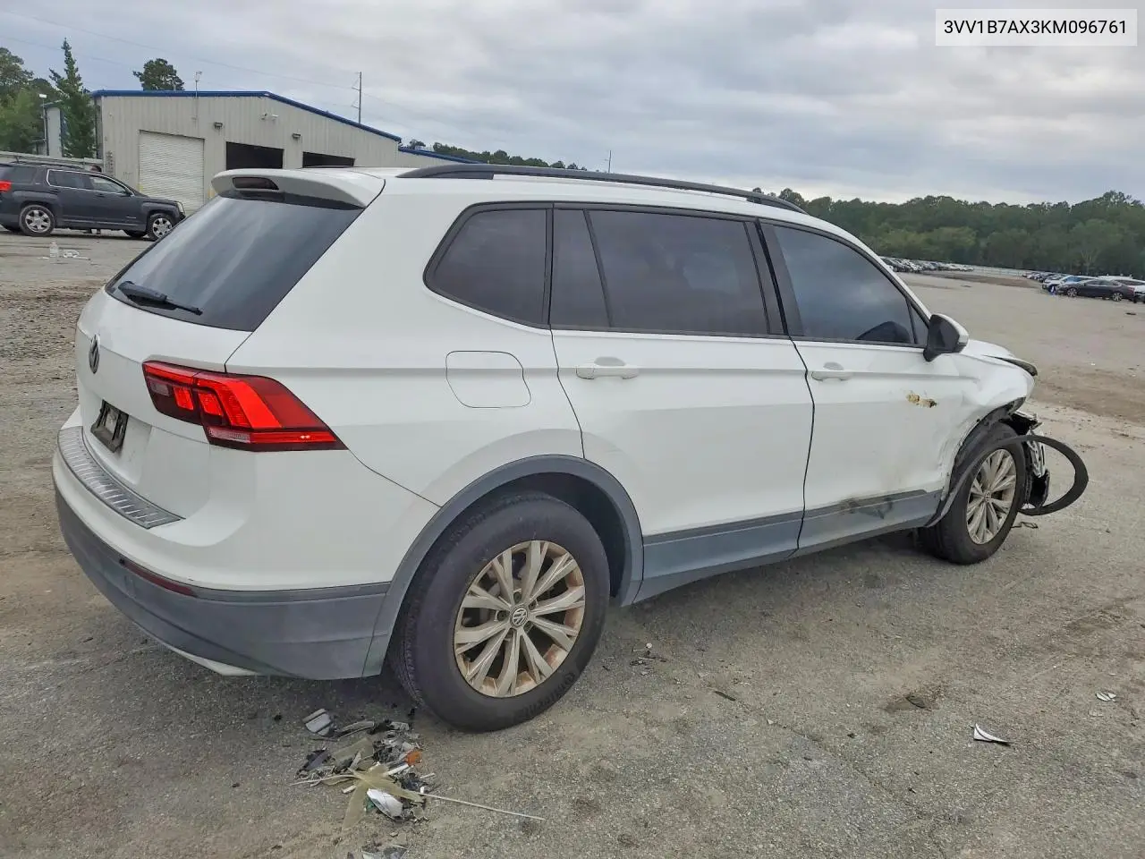 2019 VOLKSWAGEN TIGUAN VIN 3VV1B7AX3KM096761 — фото 3