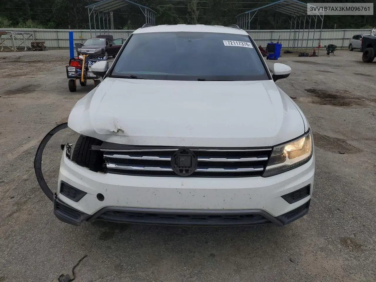 2019 VOLKSWAGEN TIGUAN VIN 3VV1B7AX3KM096761 — фото 5