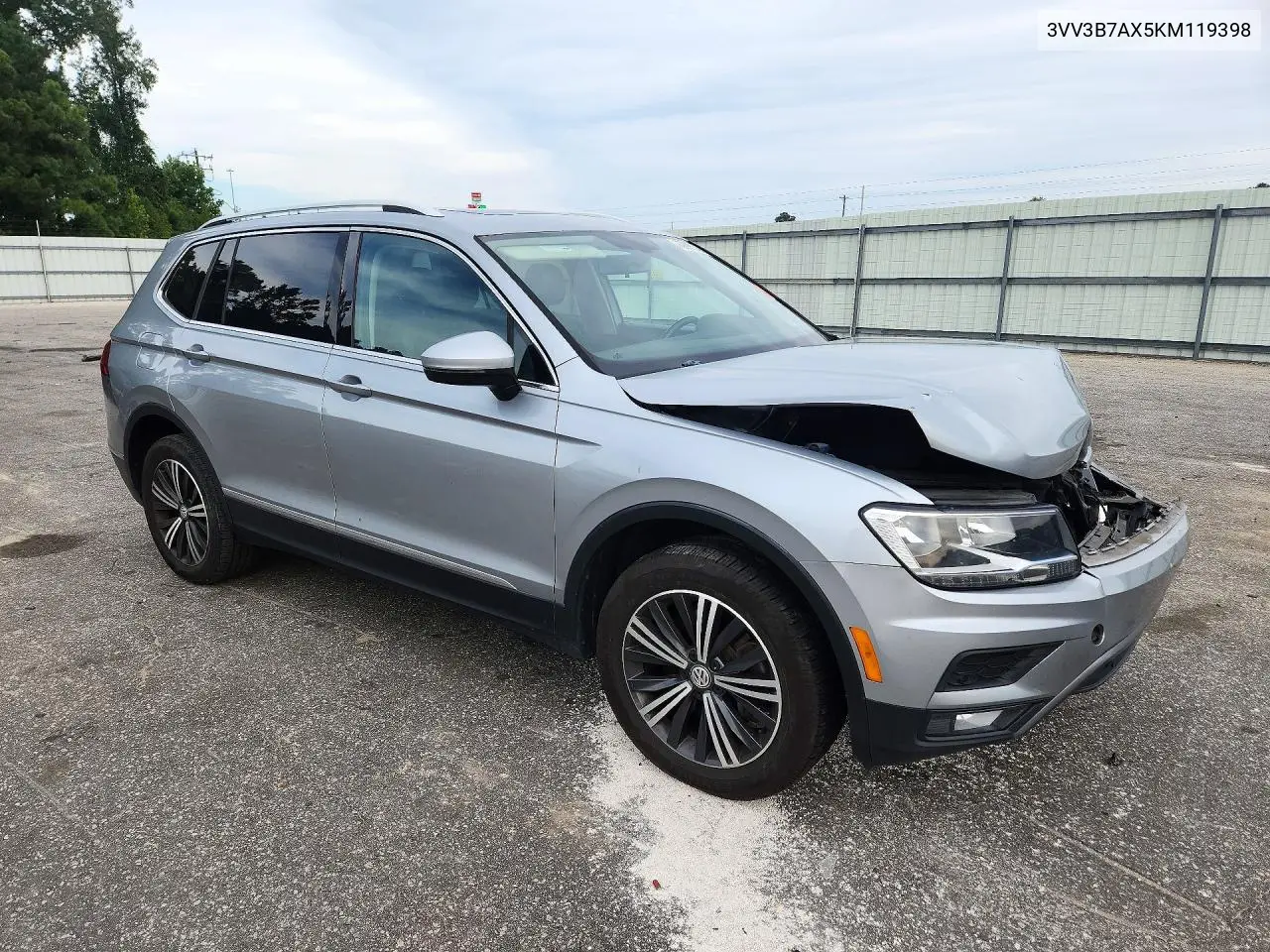 2019 VOLKSWAGEN TIGUAN VIN 3VV3B7AX5KM119398 — фото 4