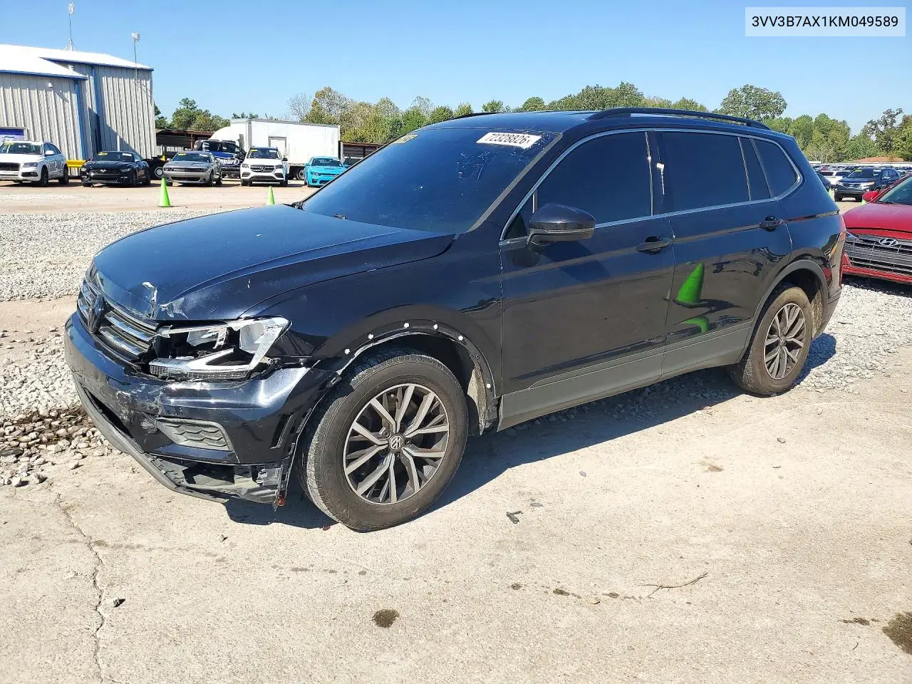 VOLKSWAGEN TIGUAN 2019, VIN 3VV3B7AX1KM049589