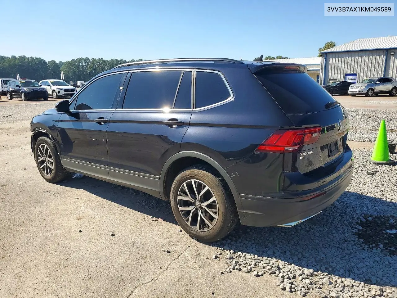 2019 VOLKSWAGEN TIGUAN VIN 3VV3B7AX1KM049589 — фото 2