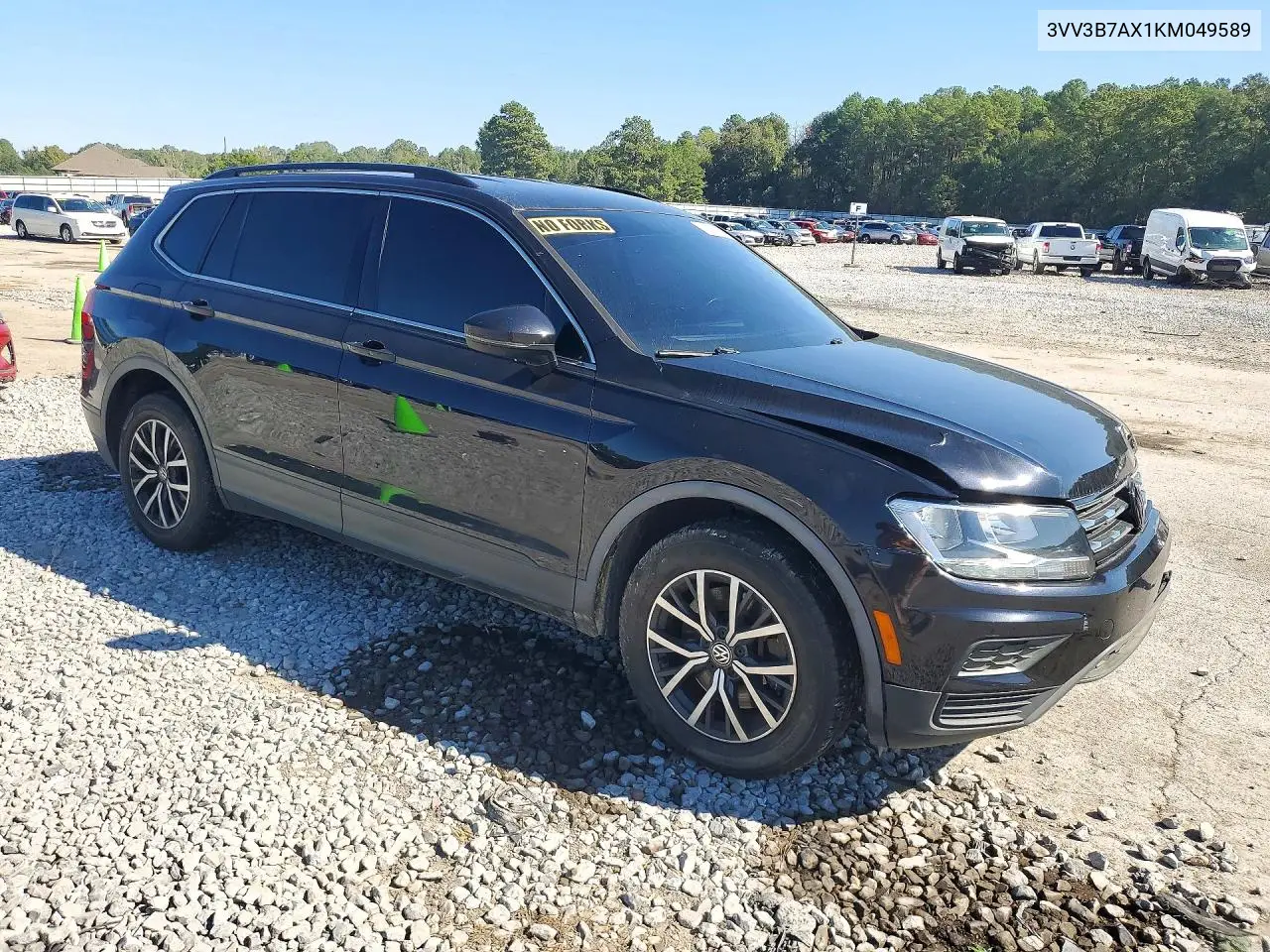 2019 VOLKSWAGEN TIGUAN VIN 3VV3B7AX1KM049589 — фото 4