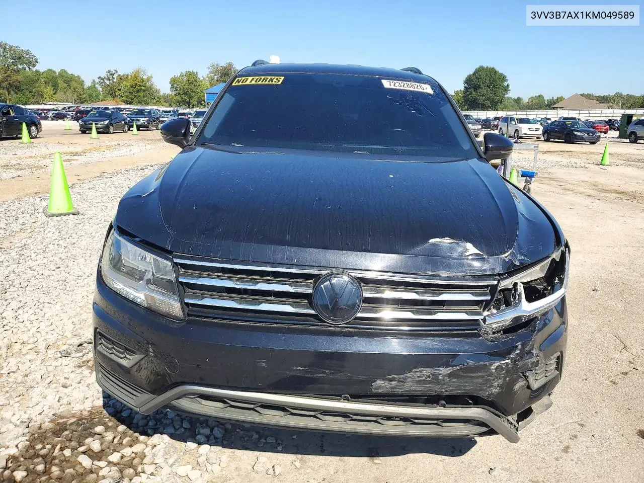 2019 VOLKSWAGEN TIGUAN VIN 3VV3B7AX1KM049589 — фото 5