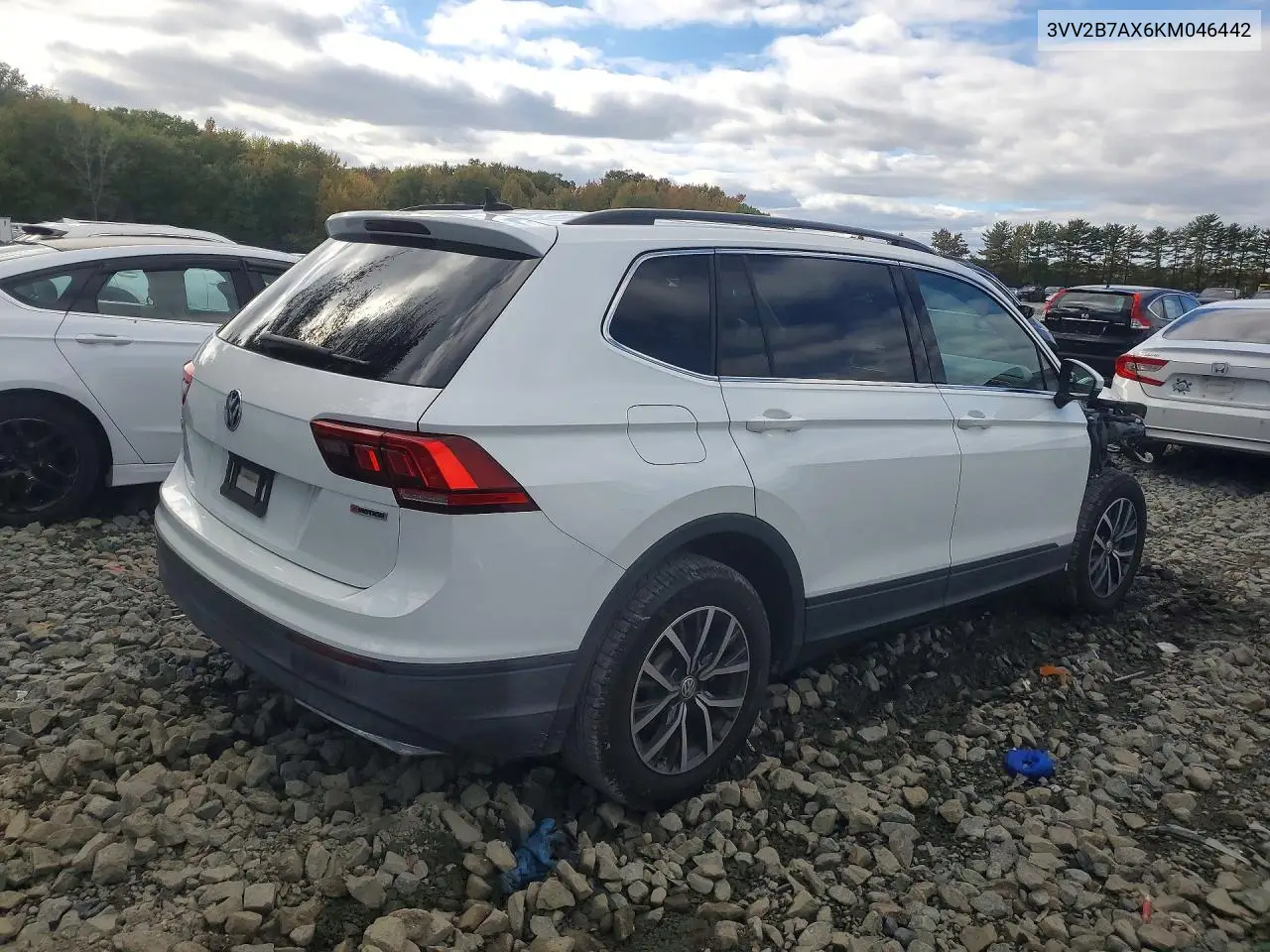2019 VOLKSWAGEN TIGUAN VIN 3VV2B7AX6KM046442 — фото 3