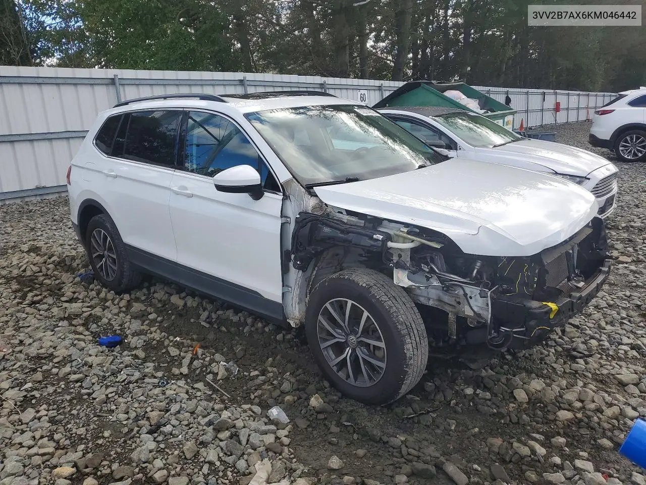 2019 VOLKSWAGEN TIGUAN VIN 3VV2B7AX6KM046442 — фото 4
