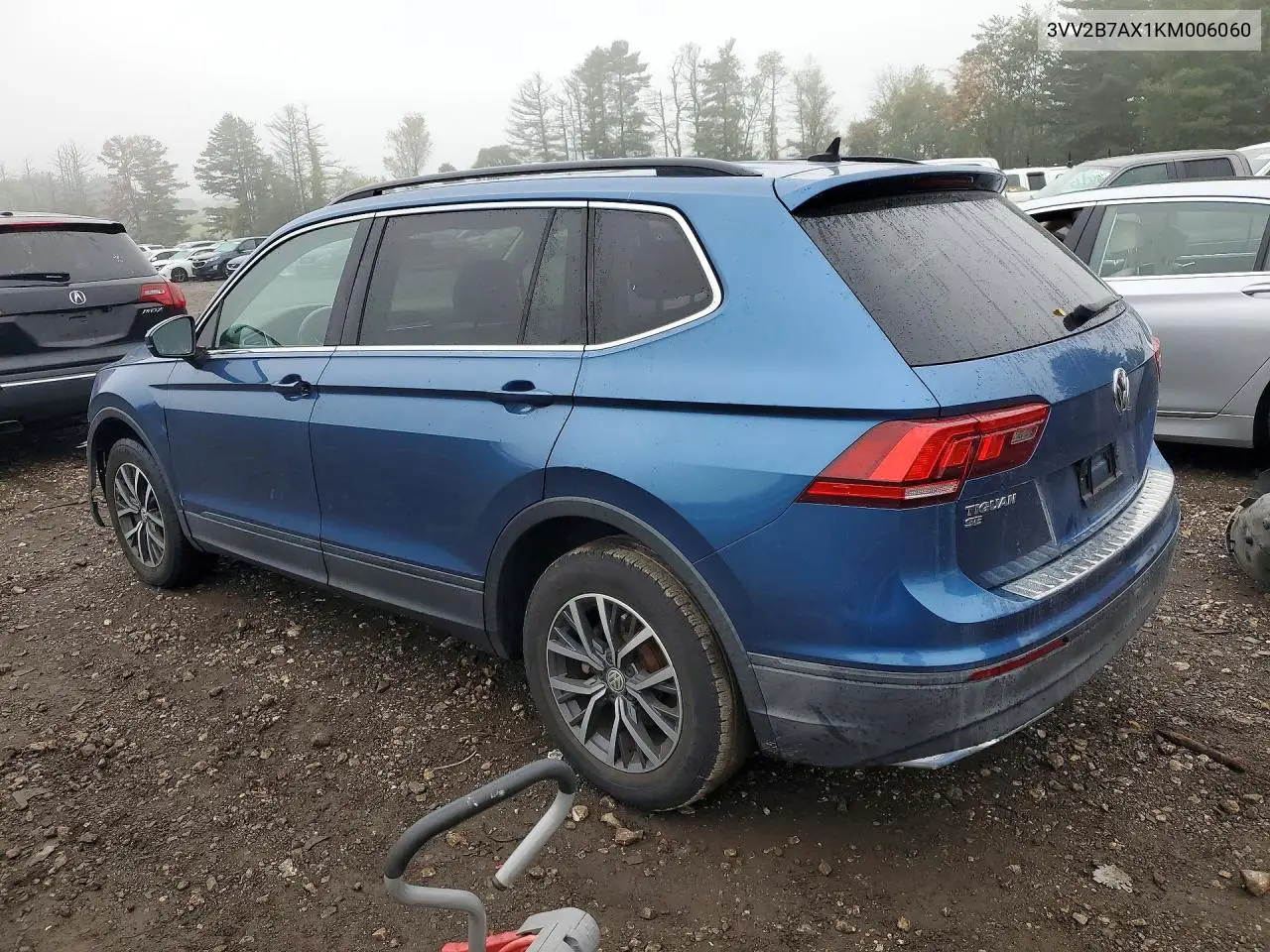 2019 VOLKSWAGEN TIGUAN VIN 3VV2B7AX1KM006060 — фото 2