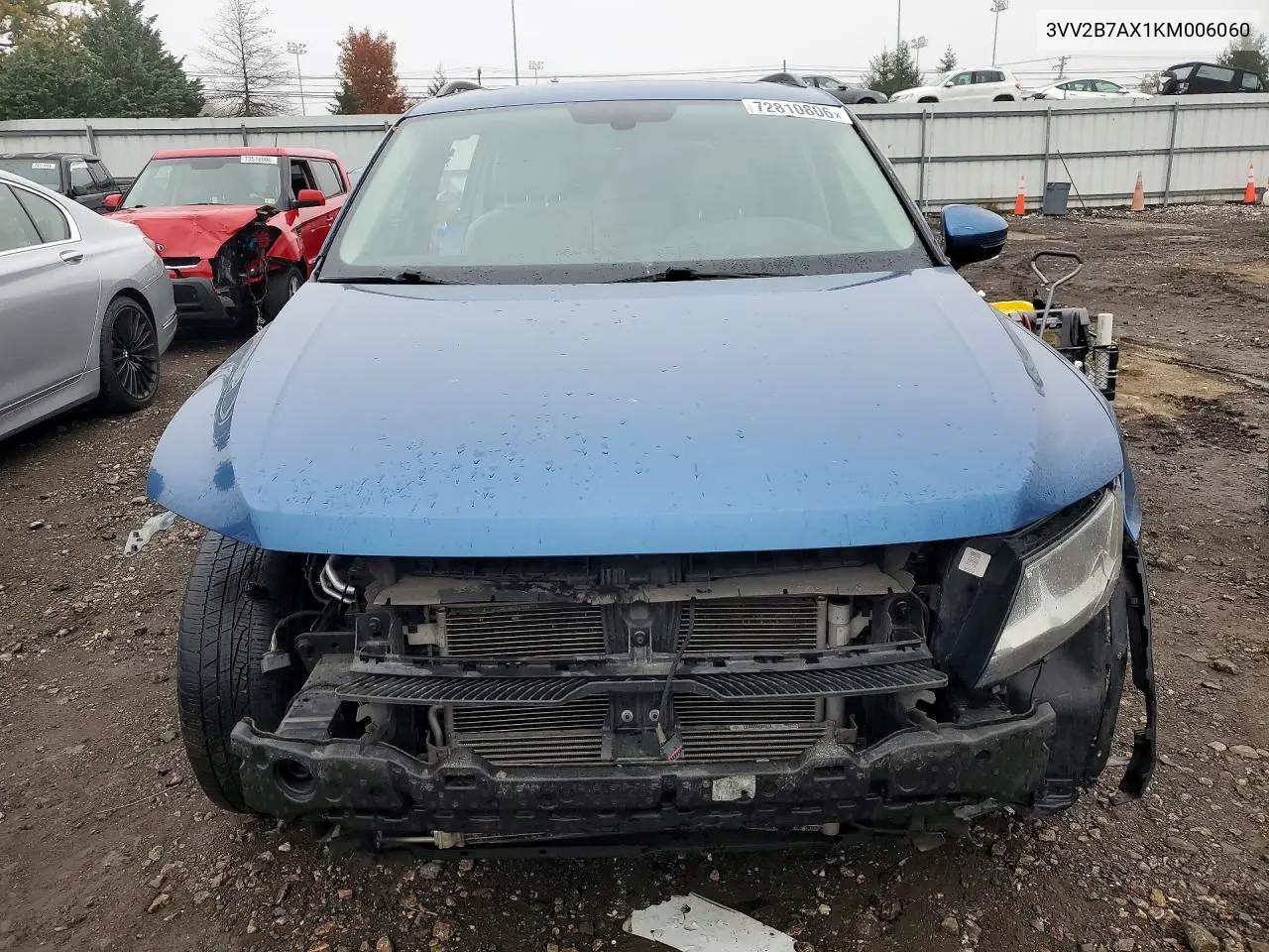 2019 VOLKSWAGEN TIGUAN VIN 3VV2B7AX1KM006060 — фото 5