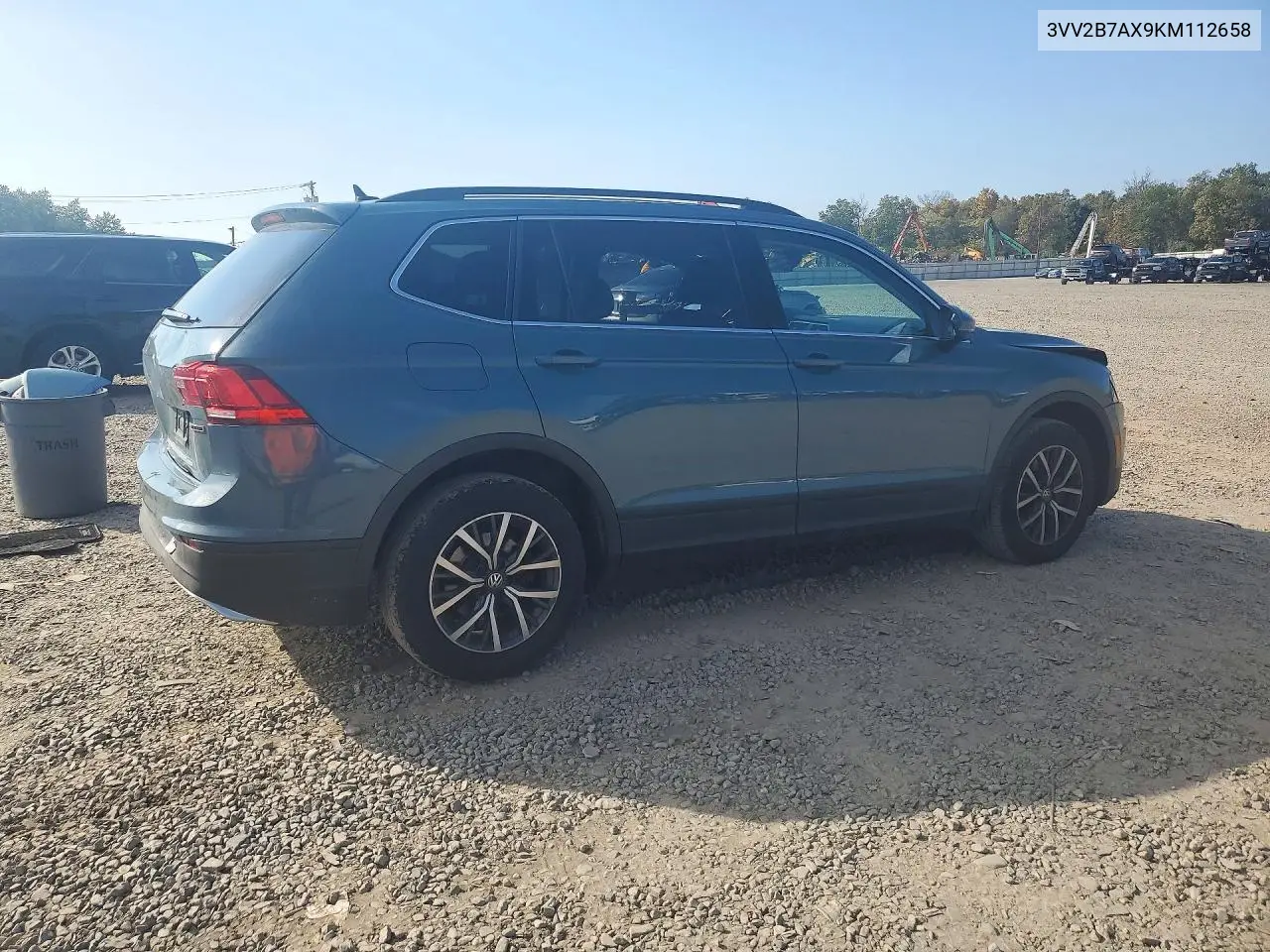 2019 VOLKSWAGEN TIGUAN VIN 3VV2B7AX9KM112658 — фото 3