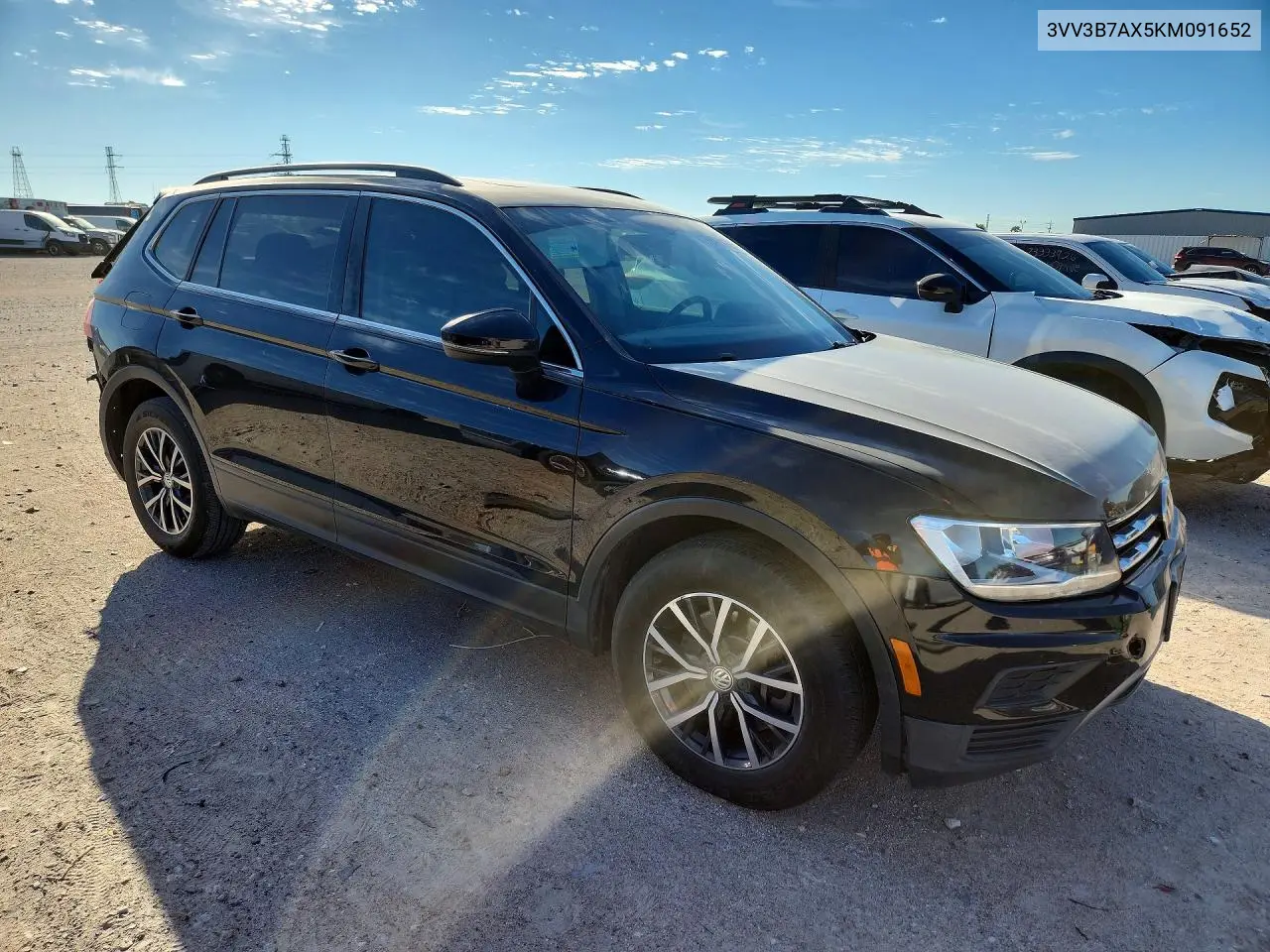 2019 VOLKSWAGEN TIGUAN VIN 3VV3B7AX5KM091652 — фото 4