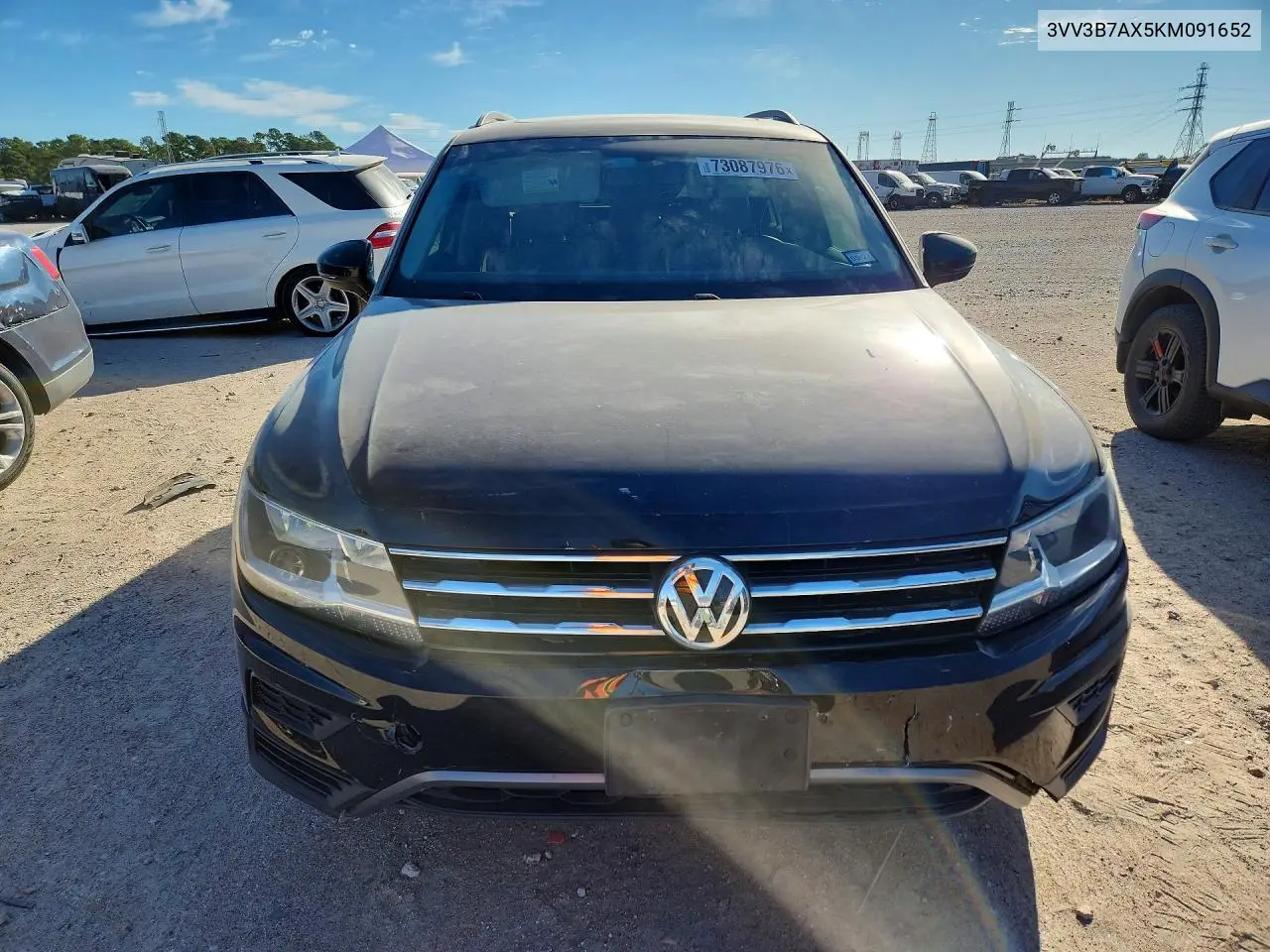 2019 VOLKSWAGEN TIGUAN VIN 3VV3B7AX5KM091652 — фото 5