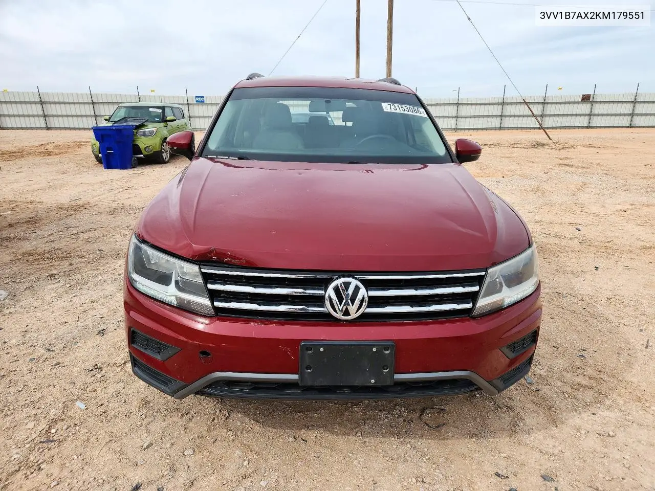 2019 VOLKSWAGEN TIGUAN VIN 3VV1B7AX2KM179551 — фото 5