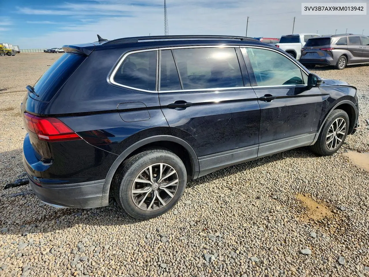 2019 VOLKSWAGEN TIGUAN VIN 3VV3B7AX9KM013942 — фото 3