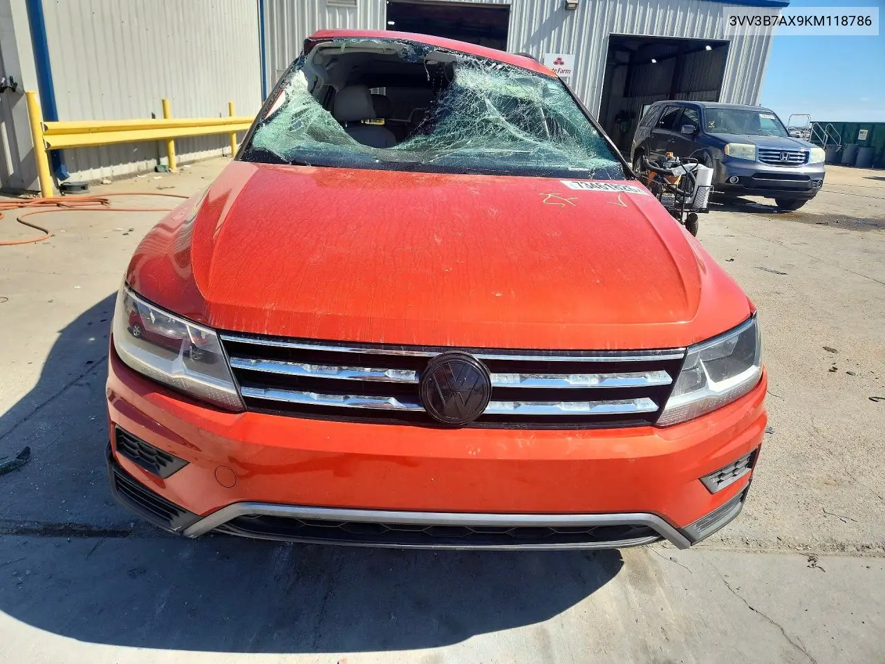 2019 VOLKSWAGEN TIGUAN VIN 3VV3B7AX9KM118786 — фото 5