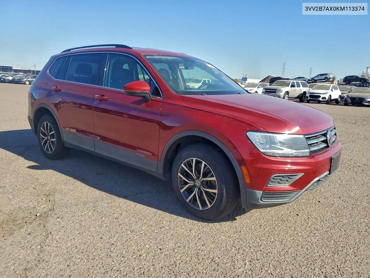 2019 VOLKSWAGEN TIGUAN VIN 3VV2B7AX0KM113374 — фото 4