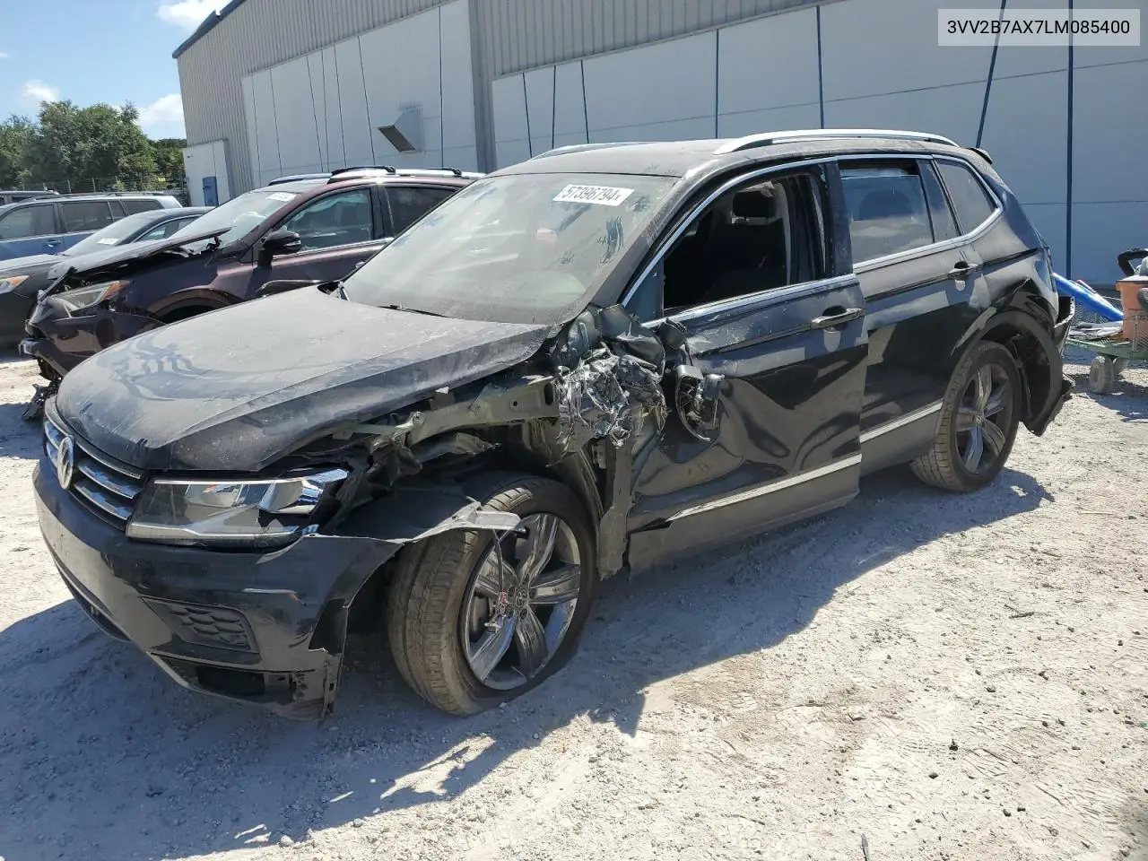 VOLKSWAGEN TIGUAN 2020, VIN 3VV2B7AX7LM085400