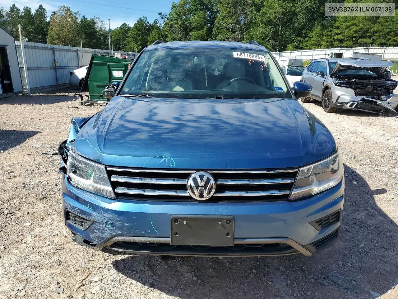 2020 VOLKSWAGEN TIGUAN VIN 3VV3B7AX1LM067138 — фото 5