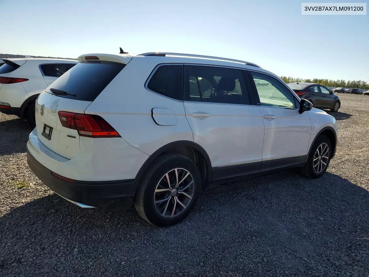 2020 VOLKSWAGEN TIGUAN VIN 3VV2B7AX7LM091200 — фото 3