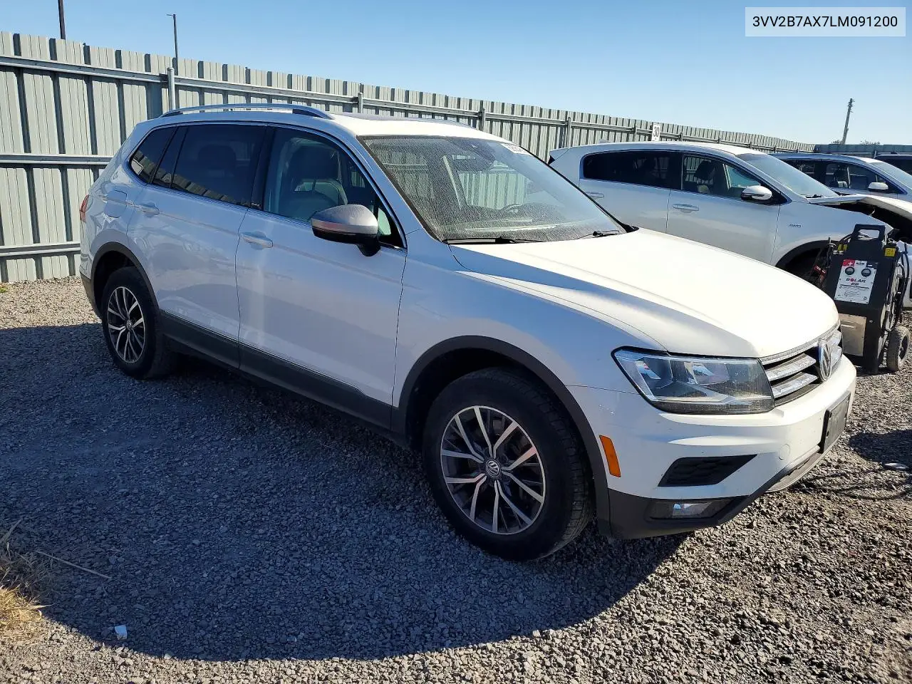 2020 VOLKSWAGEN TIGUAN VIN 3VV2B7AX7LM091200 — фото 4