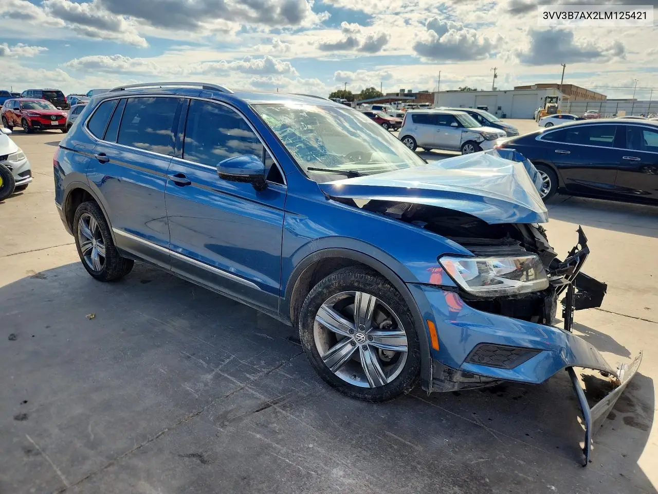 2020 VOLKSWAGEN TIGUAN VIN 3VV3B7AX2LM125421 — фото 4