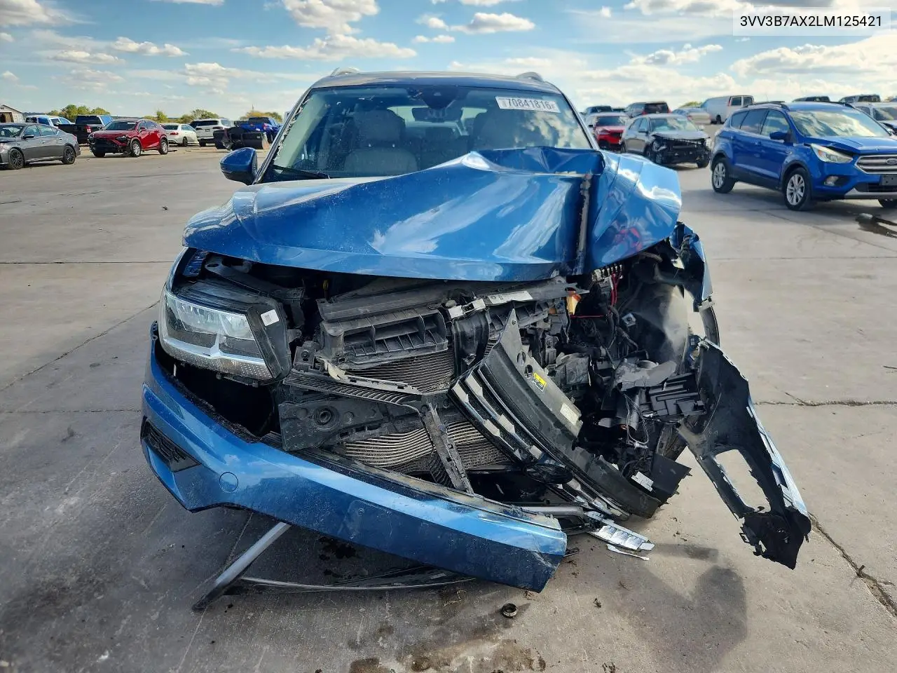 2020 VOLKSWAGEN TIGUAN VIN 3VV3B7AX2LM125421 — фото 5