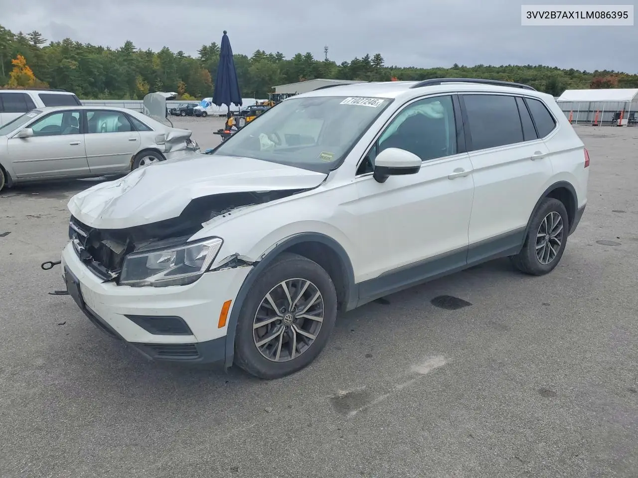 VOLKSWAGEN TIGUAN 2020, VIN 3VV2B7AX1LM086395