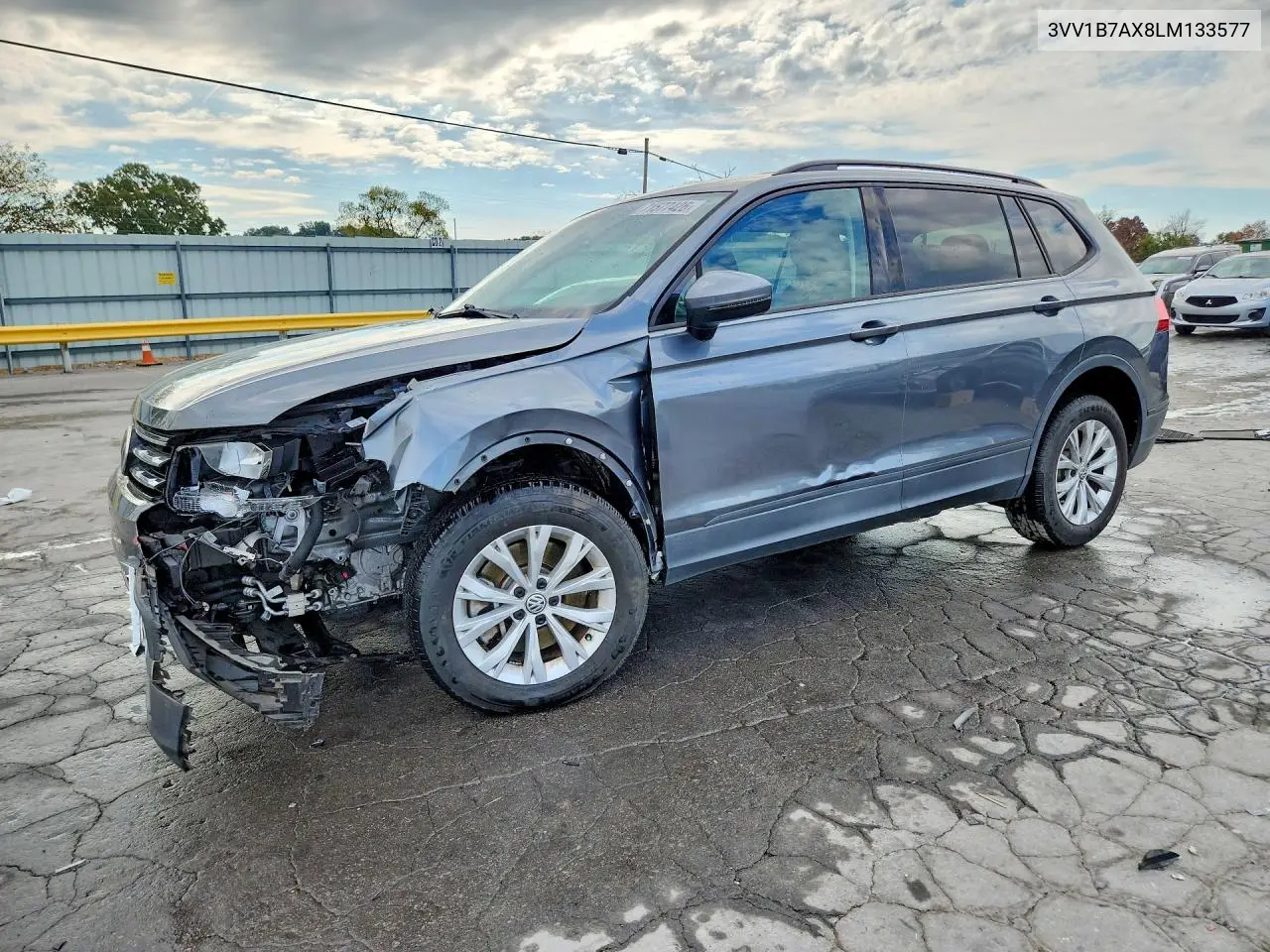 VOLKSWAGEN TIGUAN 2020, VIN 3VV1B7AX8LM133577
