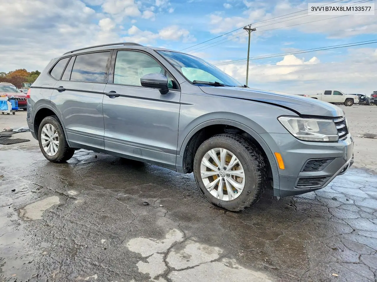 2020 VOLKSWAGEN TIGUAN VIN 3VV1B7AX8LM133577 — фото 4