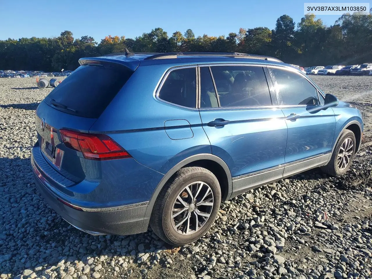 2020 VOLKSWAGEN TIGUAN VIN 3VV3B7AX3LM103850 — фото 3