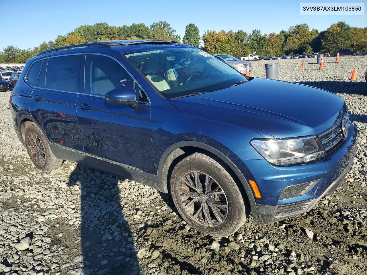 2020 VOLKSWAGEN TIGUAN VIN 3VV3B7AX3LM103850 — фото 4