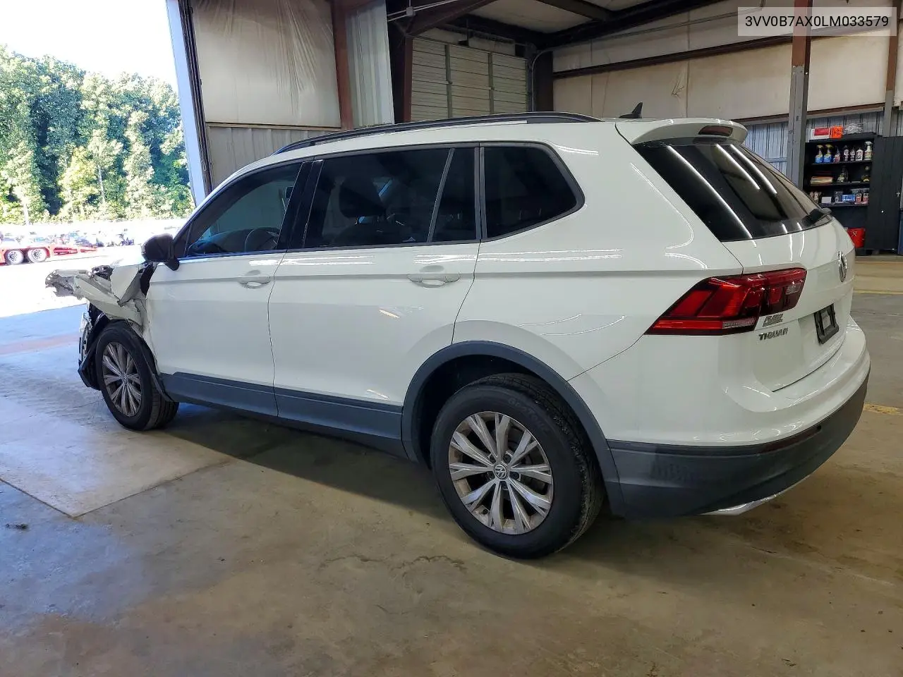 2020 VOLKSWAGEN TIGUAN VIN 3VV0B7AX0LM033579 — фото 2