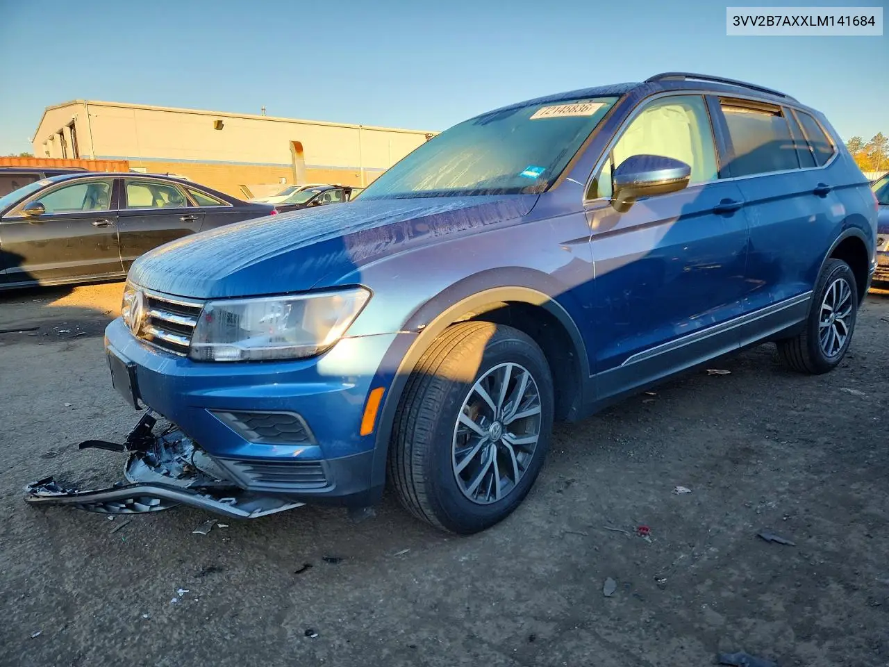 VOLKSWAGEN TIGUAN 2020, VIN 3VV2B7AXXLM141684